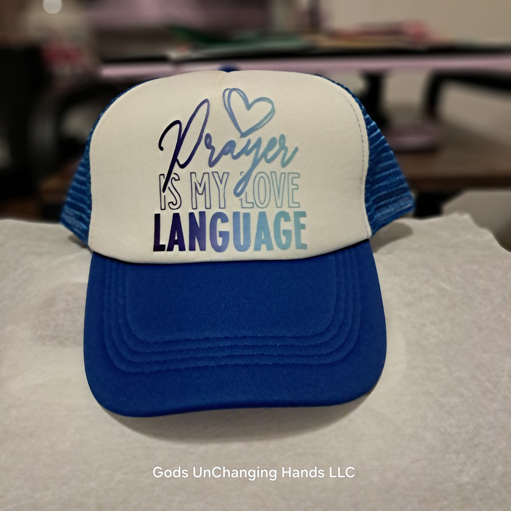 Prayer Is My Love Language Tee + Trucker Hat
