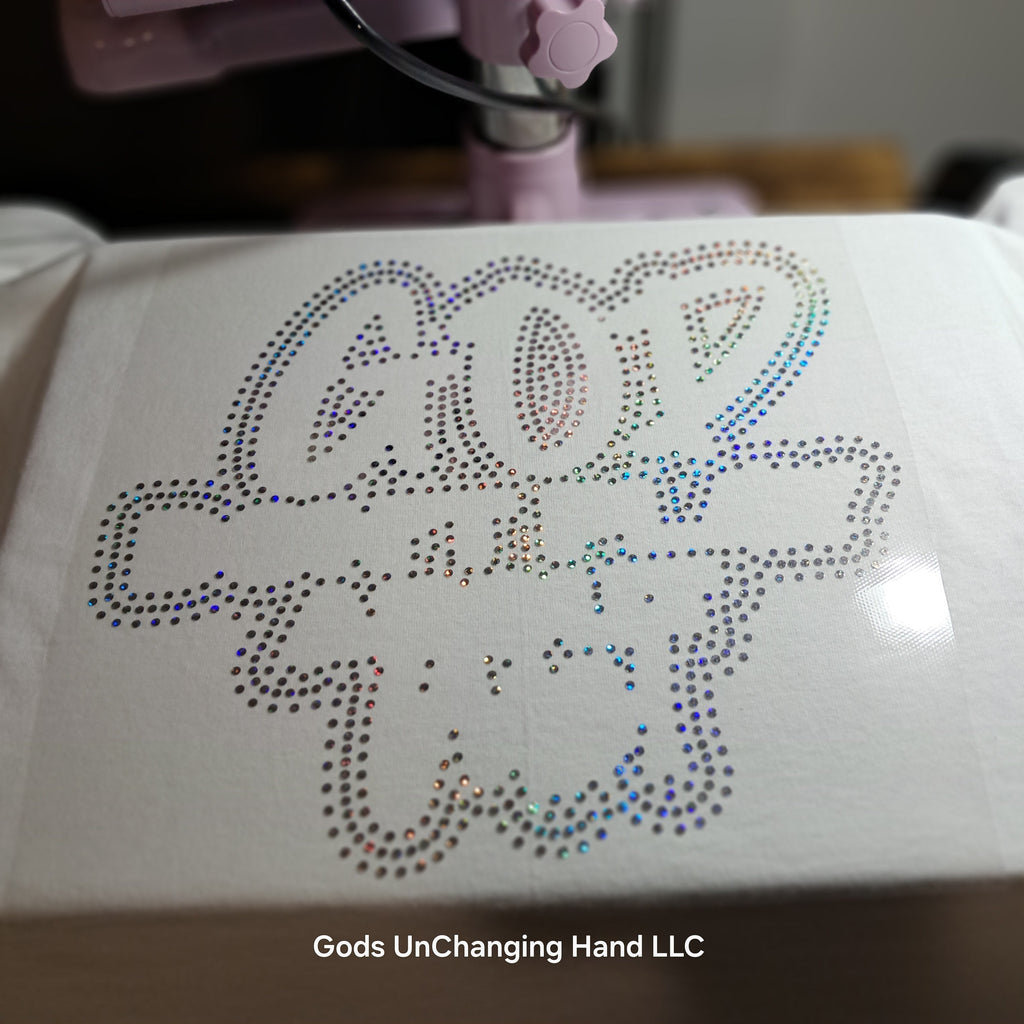 God Don't Play About Me - 2-in-1 Spangle + DTF Transfer Unisex T-Shirt