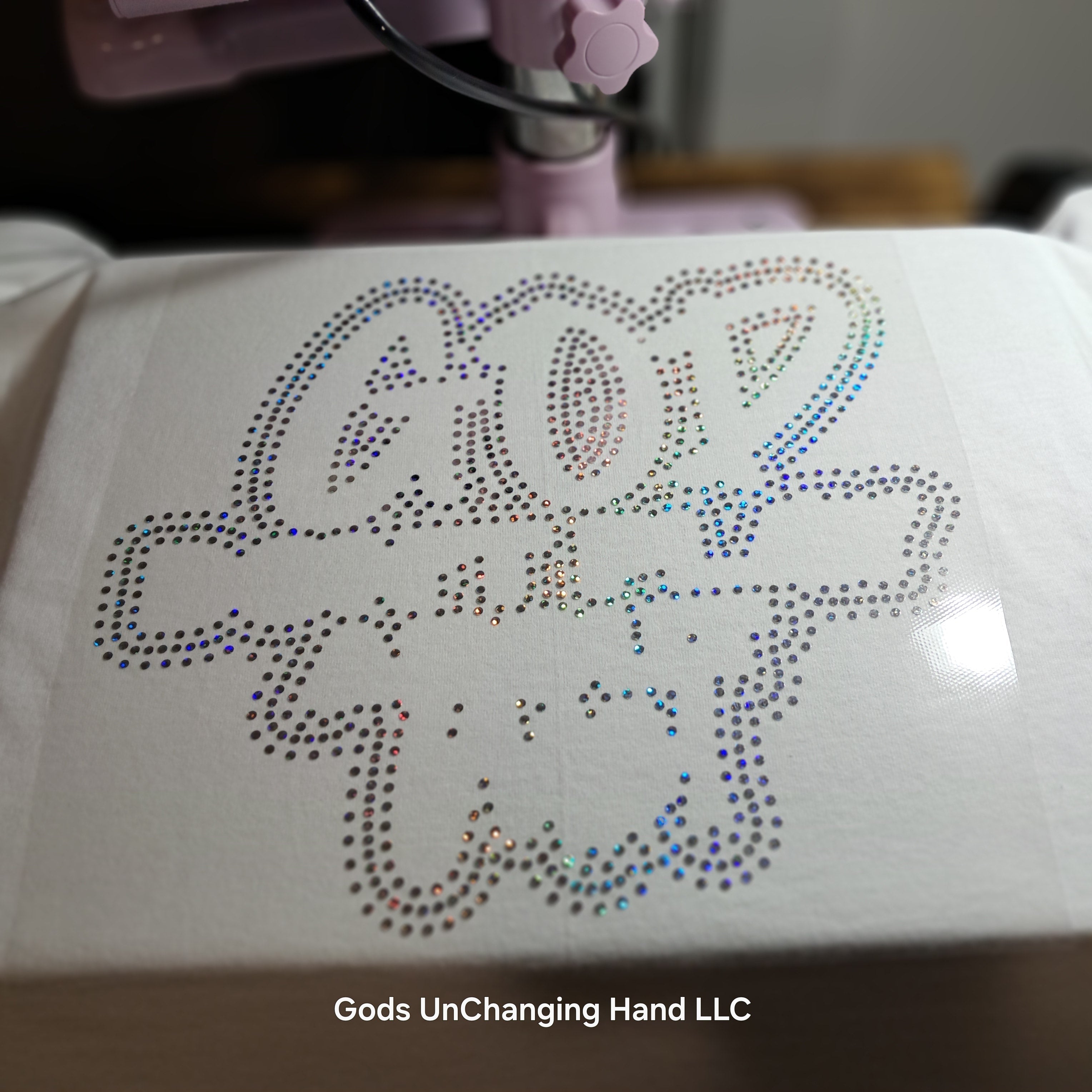 God Don't Play About Me - 2-in-1 Spangle + DTF Transfer Unisex T-Shirt