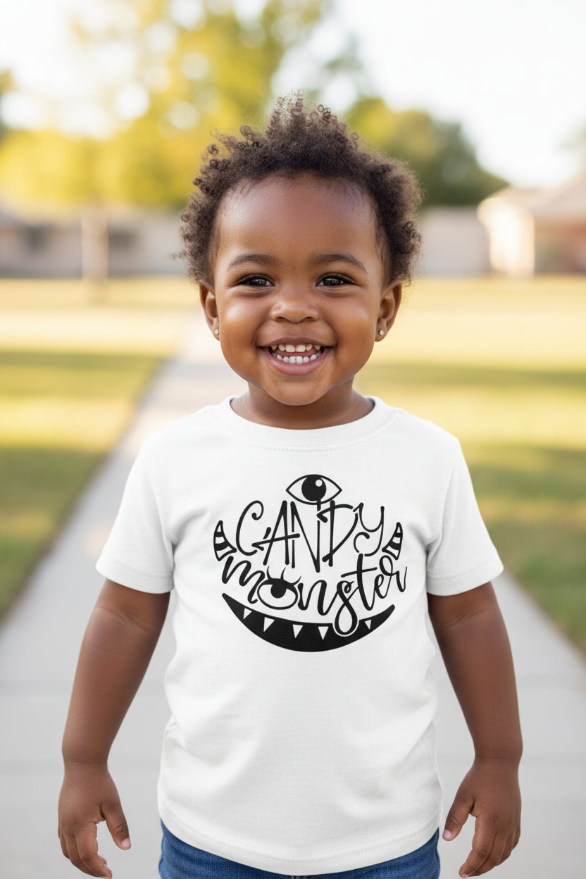 Candy Monster Toddler Tee