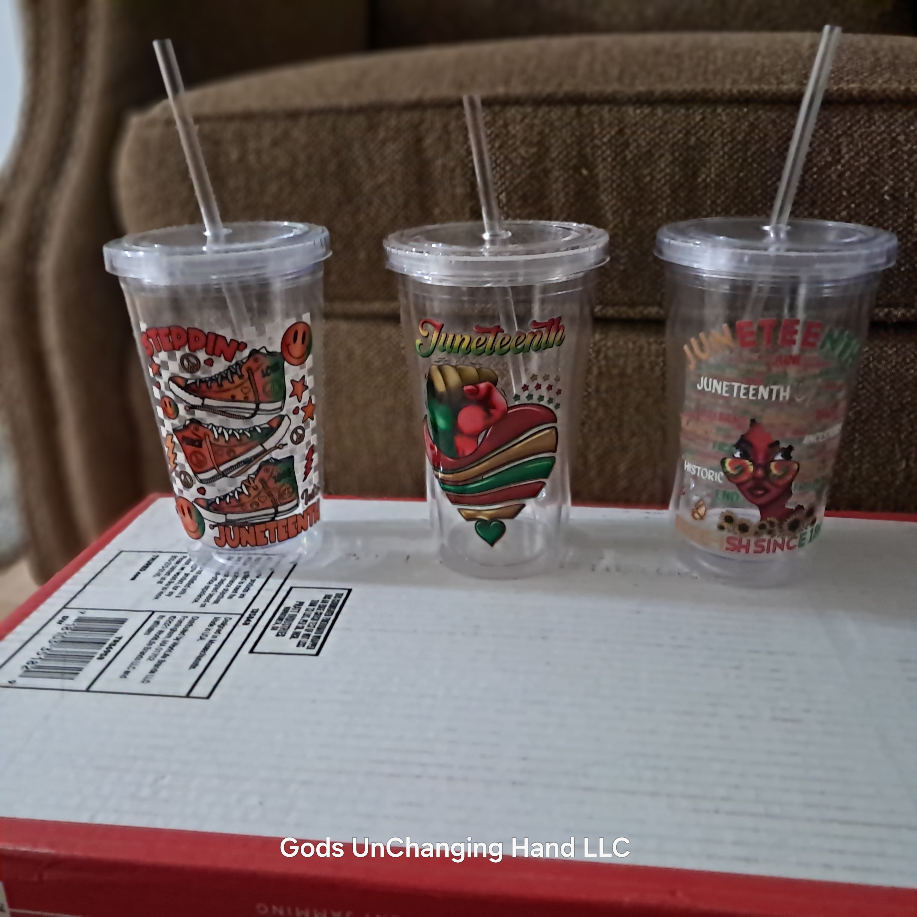 Juneteenth – Heart 16oz Tumbler