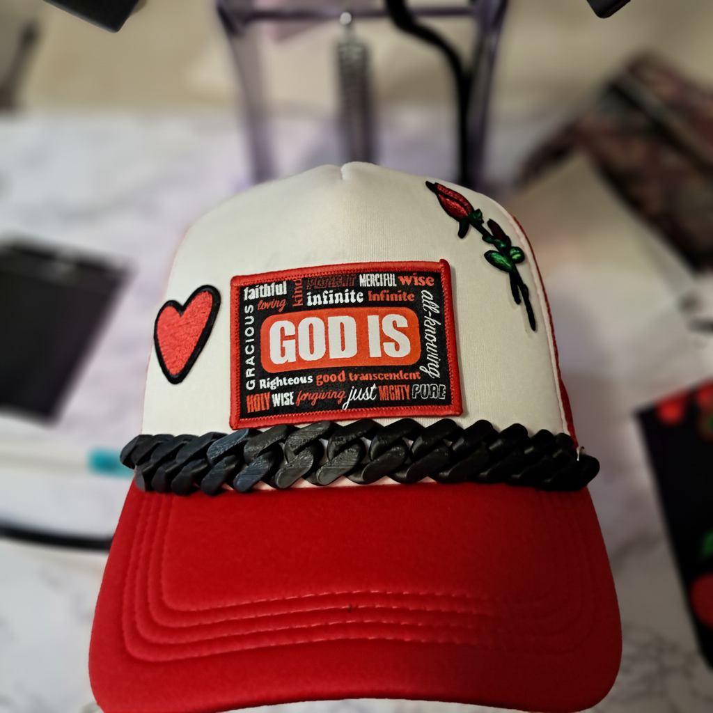 God Is hat mockup