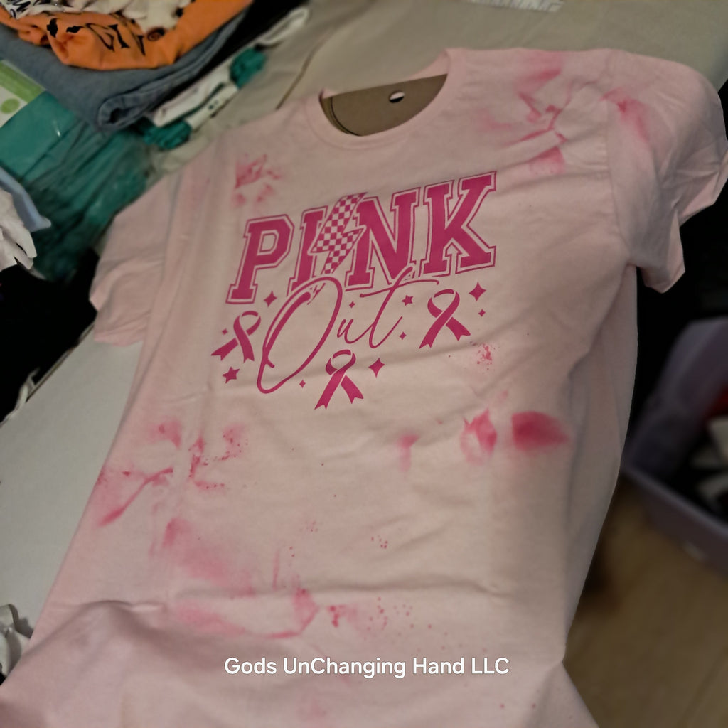Pink Out Tie-Dye Tee
