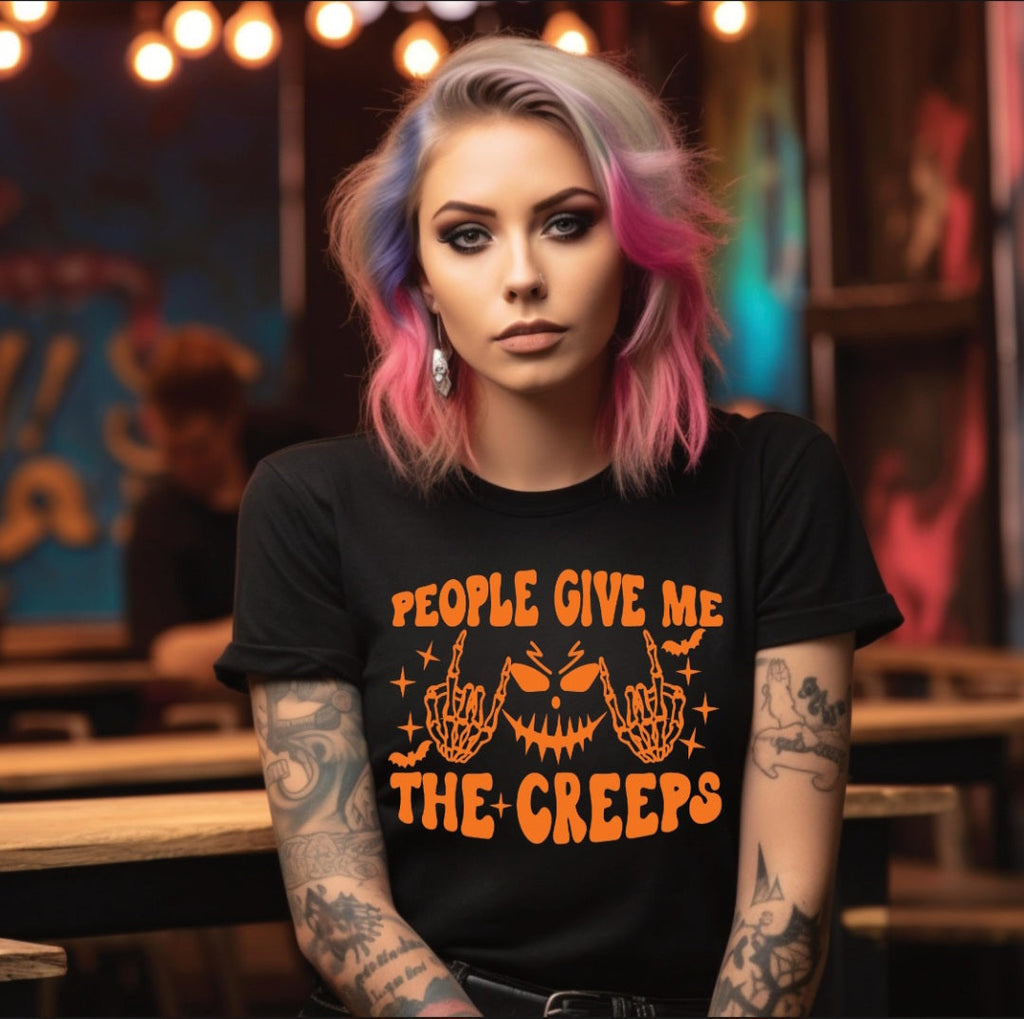 People Give Me The Creeps Tee