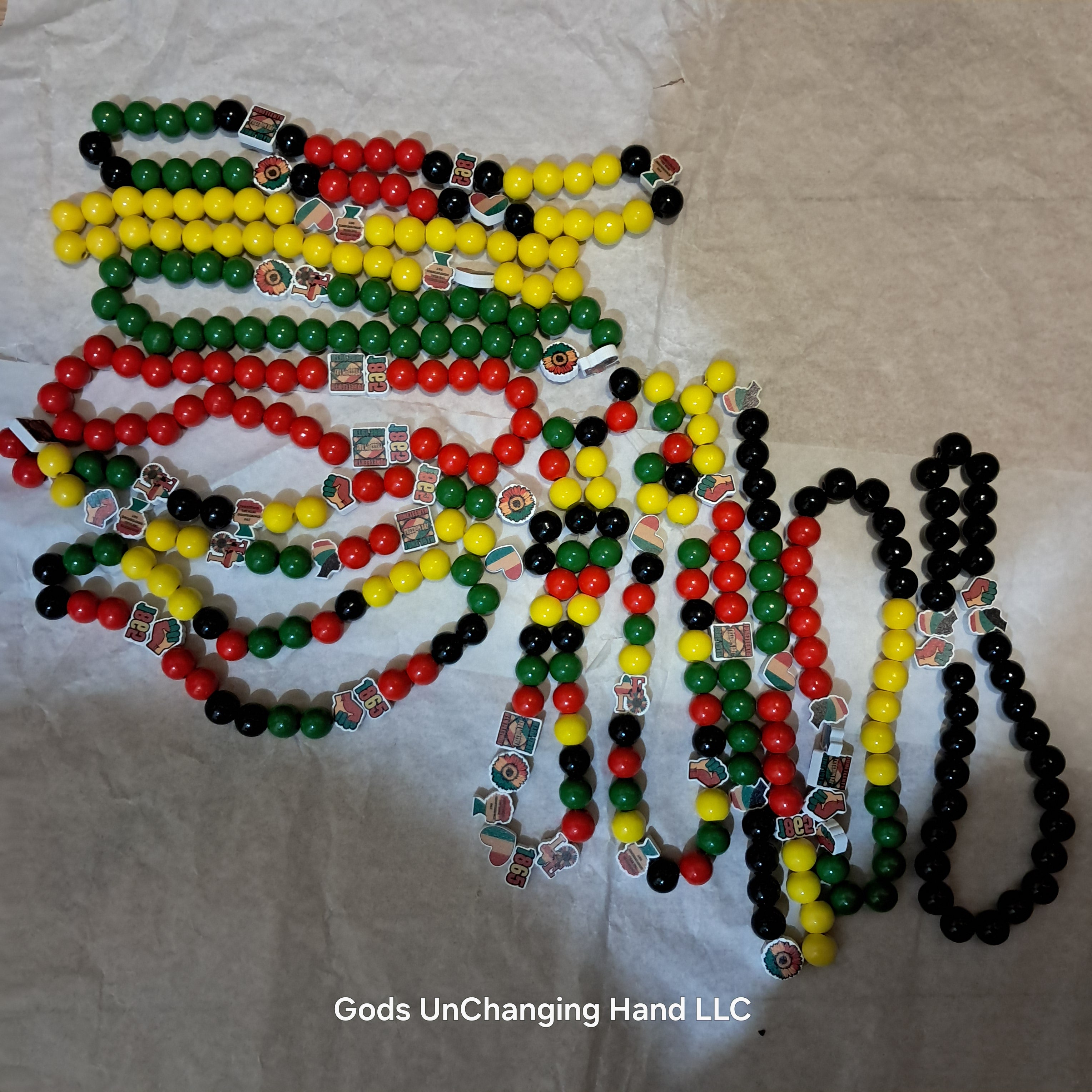 Juneteenth Beaded Necklaces