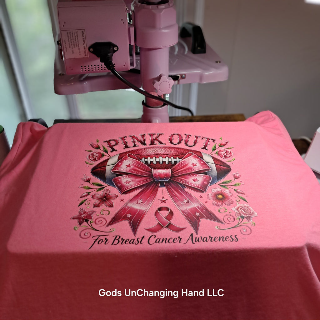 Pink Out For Breast Cancer Awareness Tee