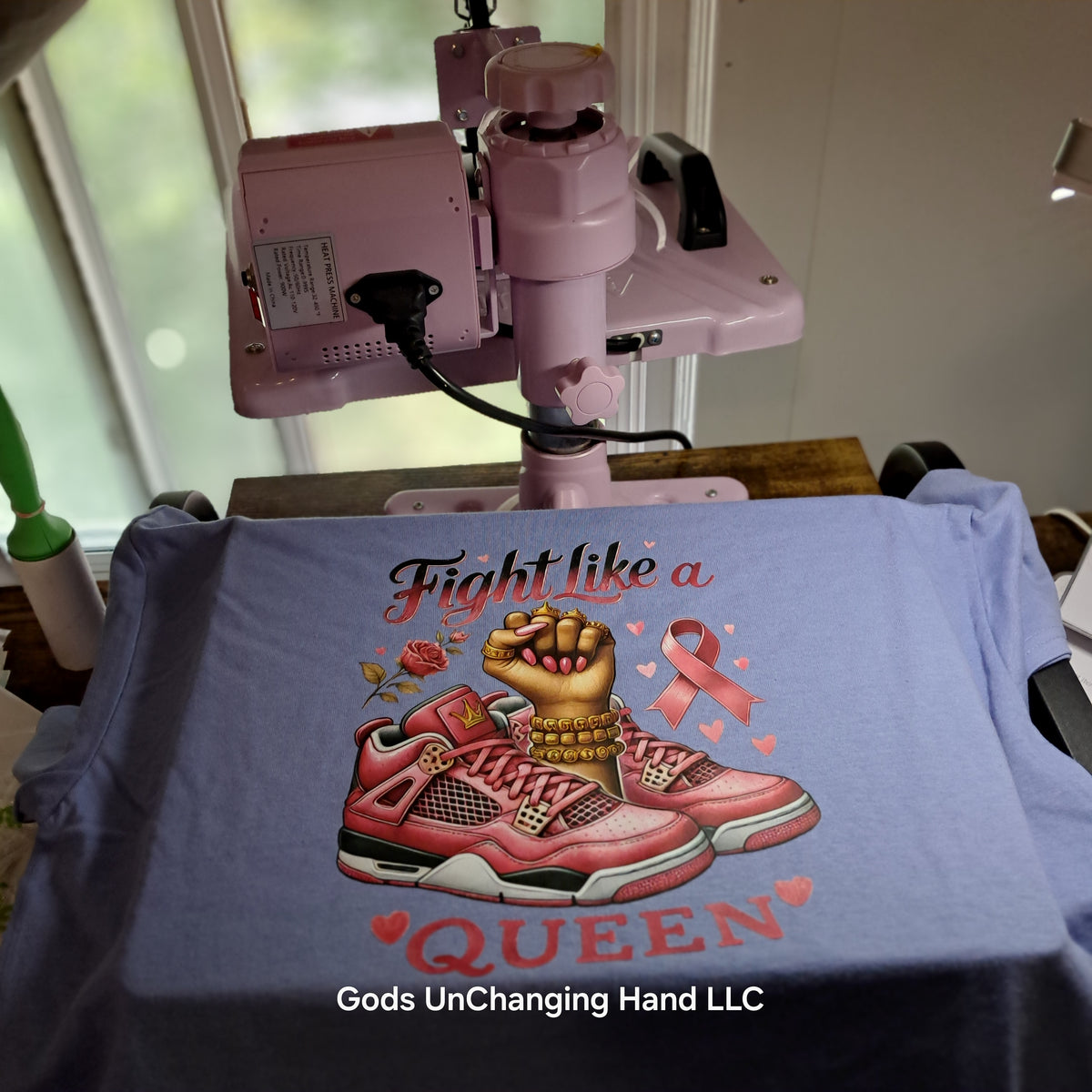 Fight Like a Queen | Breast Cancer Awareness Tee