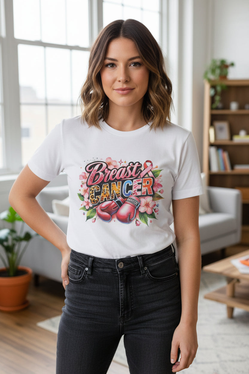 Breast Cancer Warrior | Breast Cancer Awareness Tee