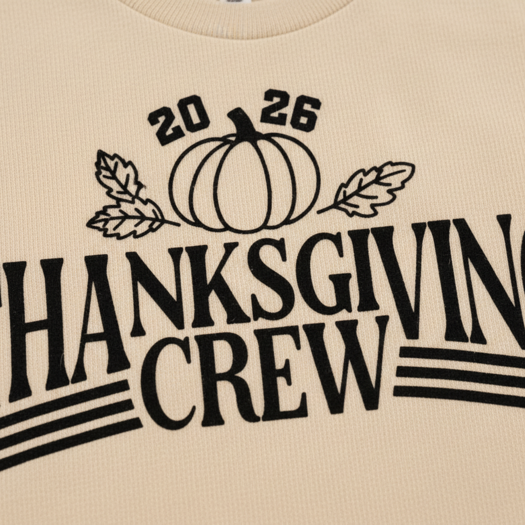 Thanksgiving Crew — Print Detail